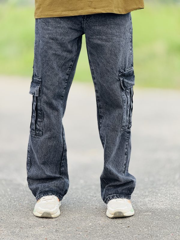Tokyo dad Baggy Denim Jeans - Image 2