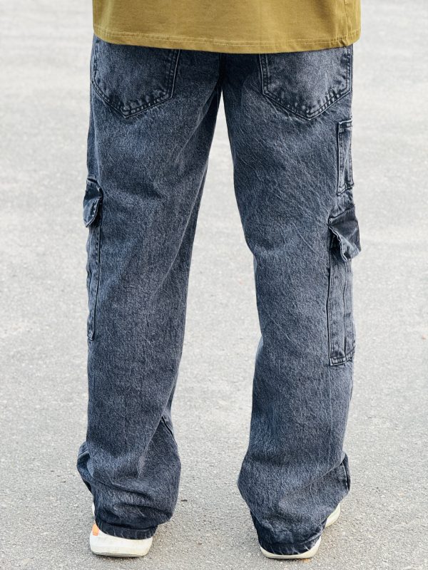 Tokyo dad Baggy Denim Jeans - Image 3