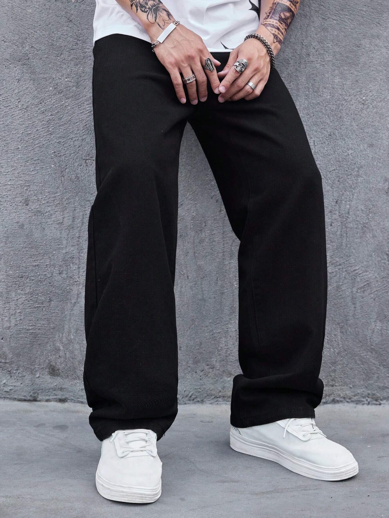 Black Baggy Denim Unisex