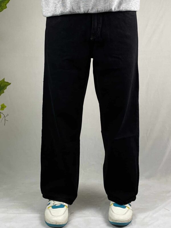 JEANS BLACK PREMIUM BAGGY - Image 2