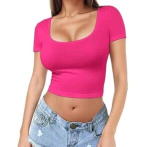 Glamly your STYLE with Square neck