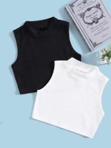 Glamly your STYLE with Sleeveless Crop Top
