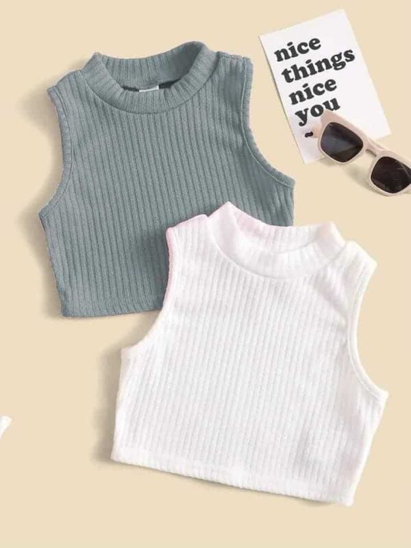 Glamly your STYLE with Sleeveless Crop Top - Image 3