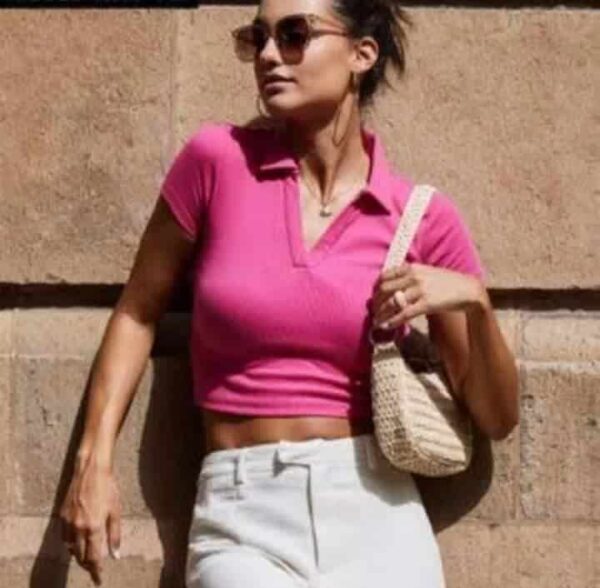 Glamly your STYLE with polo half sleeve T-shirt - Image 3